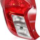 Driver Side Halogen Tail Light Assembly Compatible with Spark 2019-2022 Taillight Rear Tail Lamp 42607403 GM2800289 (Left)