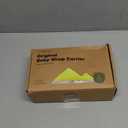 KeaBabies Baby Wrap Carrier - All in 1 Original Baby Carrier Newborn to Toddler Sling, Easy to Wear, Hands Free Bonding, Lightweight, Breathable Infant Wraps (Stone Gray)