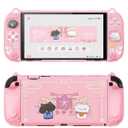 playvital Cherry Blossoms Kitten Protective Case for Nintendo Switch 2 with Stand | Cute Cat Ear & Paw Silicone Grips, Dockable Hard Shell, 2 Joystick Caps | Full-Body Protection Cover, Pink
4.7
4.7 out of 5 stars
(73)