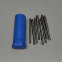 8 Pack Masonry Drill Bit Set Twist Drill Bit Concrete Dry Eccentric Drill Bit for Wood, Glass, Metal, Plastic, Hexagonal Handle Universal