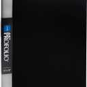 Itoya Original Art ProFolio 13x19 Black Photo Album Book with 48 Pages - Protective Binder with Plastic Sleeves
