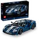 LEGO Technic 2022 Ford GT Building Set for Adults - Gifts for Christmas - Collectible Kit W/Authentic Features, Ages 18+ - 1:12 Scale - Display as Bedroom or Home Decor - 42154