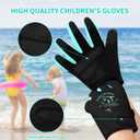 XUKER Neoprene Gloves for Kids, 2mm Wetsuit Dive Gloves Keep Warm for Diving Scuba Kayaking Snorkeling Swimming Water Sports, X-Large (Black, XL)