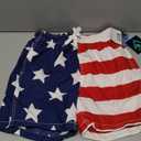Kanu Surf Men's Monaco Swim Trunks (Small) (Usa American Flag)