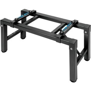 Mini Split Stand, Heavy Duty AC Stand for 9000-36000BTU AC/Heating System/Ductless Air Conditioner, Adjustable Anti-Vibration Mini Split Stand, 440Lbs Mini Split Bracket, Heavy-Duty Condenser Stand