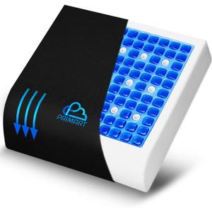 Premium Large Gel Seat Cushion, Memory Foam Seat Cushion for Recliner, Wheelchair, Office Chair, Car, Floor, Dining Chair, Sciatica, Coccyx, Back Pain & Pressure Sore Relief, Design with Ventilation