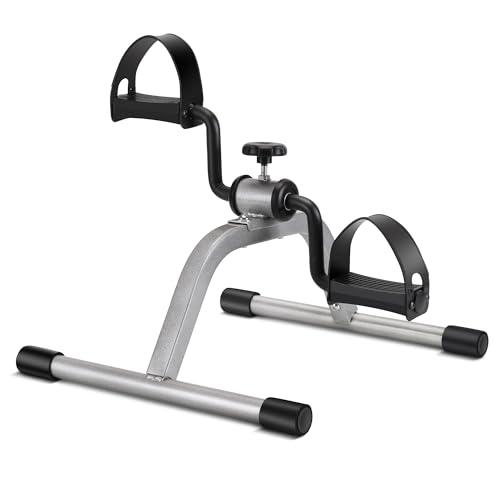 RYGEO Pedal Exercise mini Exercise Bike for Leg and Arm Recovery Exercise Lightweight and Portable Floor Bike