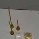 Candlestick Holders Taper Candle Holders, Set of 3 Candle Stick Holders Set, Brass Gold Candlestick Holder Set, Vintage Modern Decorative Centerpiece for Table Mantel Wedding Housewarming Gift