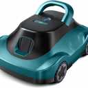 C5 Robotic Pool Cleaner, Cordless Pool Vacuum for Above-Ground & Inground Pools up to 2,200 Sq.Ft, Strong Suction, 180-Min Runtime, Smart Auto-Parking & 2.7L Large Debris Basket (Dark-Green)