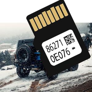 2024 Navigation SD Card Compatible with 4 Runner RAV4 Camry Tundra Highlander Prius, Map Updated | USA Canada Map | 86271-0E076