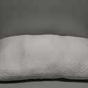 Cosy House Collection Luxury Rayon Derived from Bamboo Shredded Memory Foam Pillow - Adjustable & Removable Fill - Cool & Breathable Cover with Zipper for Side, Back, & Stomach Sleepers (King) (King (Pack of 1), White)