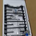 12 Inch Gas Cooktop, ThermoMate Heavy Built In Gas Rangetop with 2 High Efficiency SABAF Burners, NG/LPG Convertible 304 Stainless Steel Stove Top with Flame Out Protection, CSA Certified