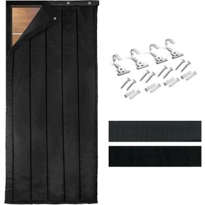 Soundproof Blanket for Doors  Heavy Duty 10lb Acoustic Blanket for Noise Reduction, Sound Blocking, Thermal Insulation  Portable Door Soundproofing for Home, Studio, Office