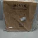 Sovol Filament Dryer, SH02 Dry Box Filament Sealed Storage Box 3D Printer Spool Holder with PTC Heater, Filament Dehydrator with Touch Screen, One Key Set, Compatible with PLA PETG TPU ABS 1.75/2.85mm