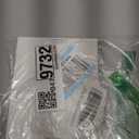 8 Pcs Cable Grommet, Snap Bushing 1-3/4" (45 mm) Mounting Diameter, Flexible Petal-Shaped Buckle Round Nylon Desk Grommet for Wires Through Countertop Cord Organizer and Protection, Black