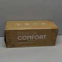 downluxe King Size Blanket with Satin Trim, Lightweight Down Alternative King Blanket for All Season, Machine Washable (Ivory, 90x108 Inch)