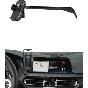 PZK Car Phone Holder for BMW 3 Series 2019-2022/ BMW 4 Series 2021-2023/ BMW 2 Series 2022-2024 Accessories 10.25-Inch Screen Fixed Clip Magnetic Auto Lock Car Phone Mount 360 Rotation Phone Cradles
