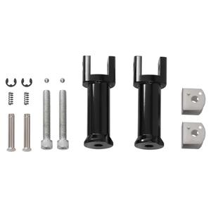 TCMT Passenger Footpegs Support Mount Kit Fit For Harley Softail Breakout Fat Boy Heritage Classic Street Bob Low Rider 2018-2025 Softail Slim Sport Glide 2018-2021