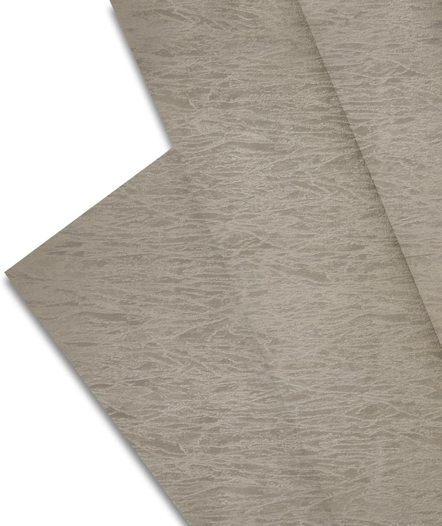 Majestic Giftware PVC Faux Leather Fabric 5 Yard (G9-54X180) | Late Stucco Synthetic Vinyl Faux Leather Sheets by The Yard for DIY Crafts, Upholstery | Waterproof & Easy to Clean (Late-g9-54x180)