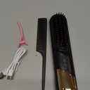 Go Brush Pro 2026 Straight Hair Brush 300 Million Negative ions Portable Cordless Straight Hair combsuitable for Women, 4 Temperature Fast Heating MCH Ceramic Coating is Smooth (Light Black)