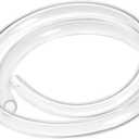 Industrial Grade Plastic PVC Vinyl Tubing, 1/2" ID x 5/8" OD Clear Tube BPA Free Air Hose Line, 3FT