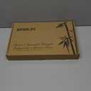 Bamboo Cutting Board for Kitchen, 3-Piece Set with Juice Grooves, Side Handles & Non-Slip Mats  Durable Bamboo Chopping Board for Meat, Vegetables and Fruits