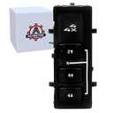 4x4 Selector Switch, 4WD - Compatible with Chevy, GMC Vehicles - Silverado, Suburban, Avalanche, Yukon, XL, Sierra 2003-2007 - Replaces 19259312, 15164519, 15136040