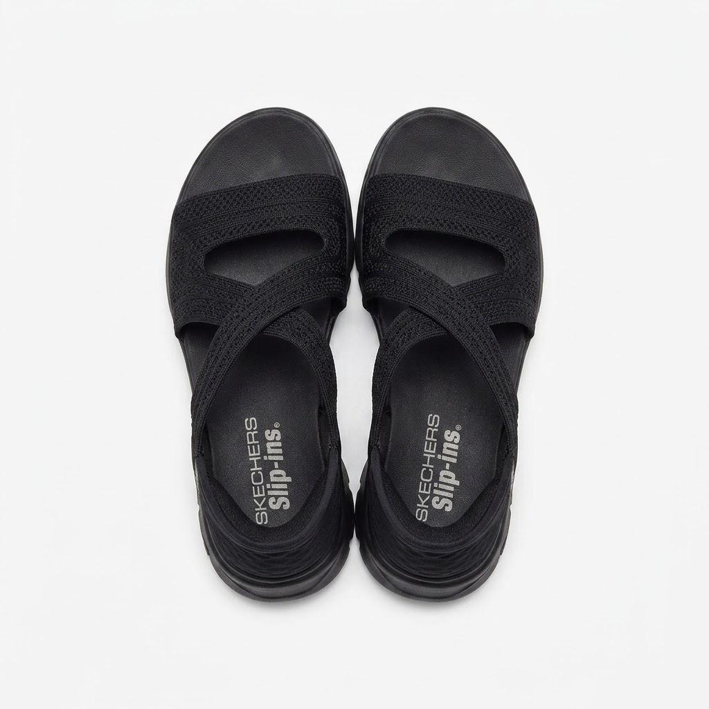 Skechers Glide-Step Pro Sandal, Black US 8