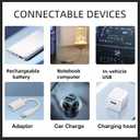 Cute Lamp Core -USB Light (Moon)  for Creating a Romantic, Cozy Atmosphere Anywhere  Works as a Desk Lamp and USB Night Light (Just Insert into Any Port)