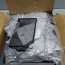 Fashion TV Tray Table with Large Tabletop, Adjustable Sofa Table with Storage Baskets, Strong Metal Frame, Tv Dinner Tray Table for TV Watching, Meals, Snacks (Oval, Brown, 16.93inch x 12.6inch)