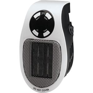 Plug-In Mini Heater - Toasty Comfort Anywhere | Simply Plug into Outlet | Ultra-Compact, Silent, Energy-Efficient | 400-600W Power, 60-90oF | Overheat Protection, UL/CTL Certified | Adjustable