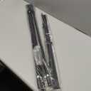 Falling in Art Aluminum Flip Chart Display Easel Stand with Adjustable Floor for Boardroom, Whiteboard, Paper Pads, Signage, 63 1/2'' High, Black