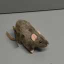 Reuben The Rat - 7 Inch Stuffed Animal Plush Mouse