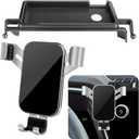 Car Phone Holder Center Console Organizer Tray for Chevrolet Chevy Colorado 2023 2024 2025 2026 and GMC Canyon 2023-2026 Auto Interior Accessories Best Cell Phones Mount Cellphone Screen Stand