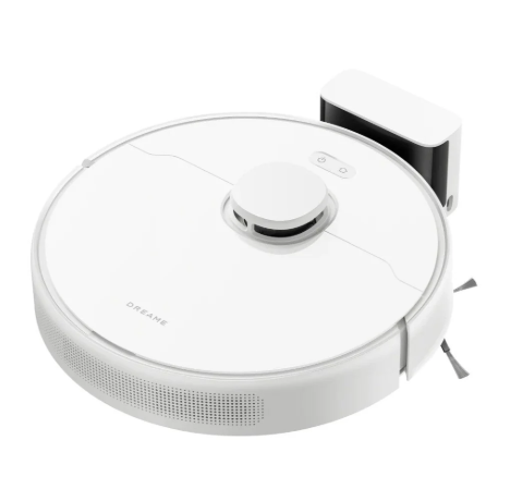 dreame D9 Max Gen 2 Robot Vacuum and Mop Combo, LDS Navigation, 6000Pa Strong Suction Power, 240mins Runtime, 2-in-1 Sweep and Mop, WiFi, APP, Voice Control, White