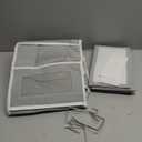 Wakaye Over the Door Organizer Hanging- 10 Compartments, 80 lbs Load Behind Door Stuffed Animal Storage, Extra Large Toys Storage Organization for Bedroom, Bathroom, Nursery, Shoes, Diaper (grey)