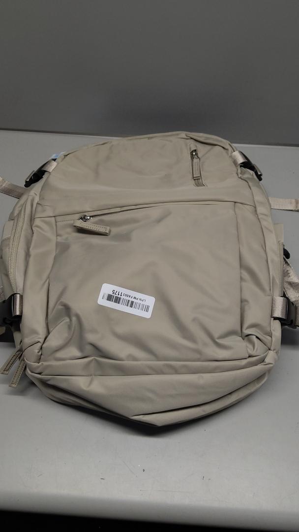 Vacuum Backpack Travel with Pump Women, Carry On Laptop Compression Backpacks Flight Approved, Mochila de Viaje Compresion al Vacio, Waterproof Travel Backpack with Vacuum System Men(grey brown)