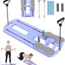 Pilates Board, 2025 Pilates Reformer Set, Multifunctional Abdominal Board, Portable Ab Core Trainer, Foldable Pilates Reformer Board for Home, Blue