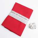 Red Cotton Fabric, Natural 100% Cotton Poplin Fabric by The Yard 59 Inches Wide Lining Fabric for Sewing Apparel Cloth Soft Embroidery Quilting, 1 Yard