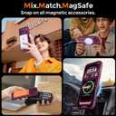 Thomo Magnetic for iPhone 17 Pro Max Case, [Compatible with Magsafe] [Full Camera Protection] Translucent Matte Military Grade Shockproof with Anti-Fingerprint Phone Cover 2025, Wine Red