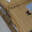 Car Tray Table & Car Desk for Laptop with 2 Risers and Anti-Slip Pad, 360° Rotating Cup Holder for Working and Eating Compatible with Tesla Model 3/Y/S, Ford F150/Explorer/Maverick & Most Vehicles/EV