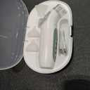 Momcozy BreezyClear 2-in-1 Electric Nasal Aspirator for Baby with Spray, 65kPa Hospital-Grade Suction, 4 Adjustable Levels, Quiet & Portable Nose Cleaner with Soothing Light & Music