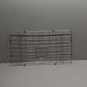 Redrubbit Stainless Steel Sink Grid and Protector for Bottom of Kitchen Sink, 27.6" x 14.6" with Drain Hole for Single Handmade Sink Bowl for Kitchen Sink Grate, Sink Bottom Grid, Sink Protector