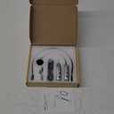 UHF Wireless Headset Microphone System: Mic Headset - LED Digital Display, Head Handheld Mic 2 in 1, Working Time 6H, 165 ft Range Mics for Voice Amplifier, Tour Guide, Teaching, Fitness, PA System