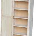 International Concepts Home Accents Unfinished 48" Storage Cabinet