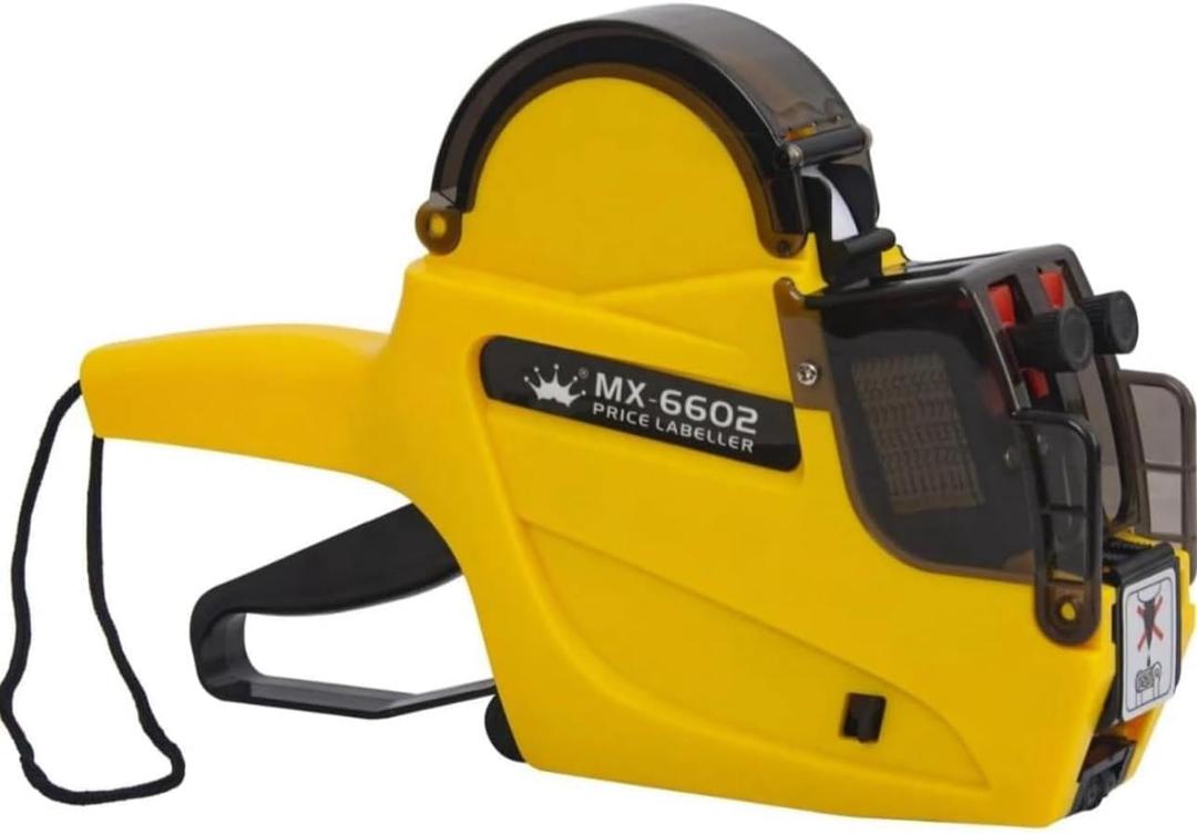 Cash & Card Two-Line Price Gun  Retail Pricing Labeler with Dual Line Printing, Handheld Price Tag Gun for Stores, Grocery, Clothing, Discount Shops and More.