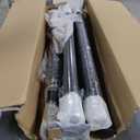 Cofiyard 2 Pack Shade Sail Poles, 10 FT Heavy Duty Sun Shade Poles for Outdoor, 2.6’’ Diameter Steel Sun Sail Poles for Ground Patio Garden Deck, Metal Poles for Canopy Awning Shade Cloth (8 Rivets)