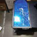 Chunful 2025 Halloween Ghost Mirror - 15" x 7.1" Hologram Ghost Mirror LED Haunted Spooky Decoration with Creepy Eyes for Halloween Wall Mantel, Indoor, Haunted House Decor(Classic Style)