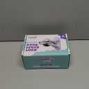 Door Lever Locks (4 Pack) - Prevents Toddlers from Opening Doors - Durable ABS with 3M Adhesive - Easy One-Hand Operation for Adults, No Tools Needed (White)