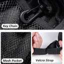 Bike Seat Bag - Bicycle Saddle Bag Under Seat Cycling Accessories Storage Pouch Wedge Pack for Mountain & Road Bike -Red